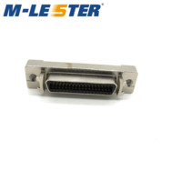 Meng LeitDivision MCD36FL-180 SCSI36 female head straight foot HPCN36 straight insert mother head PCB plugboard connection