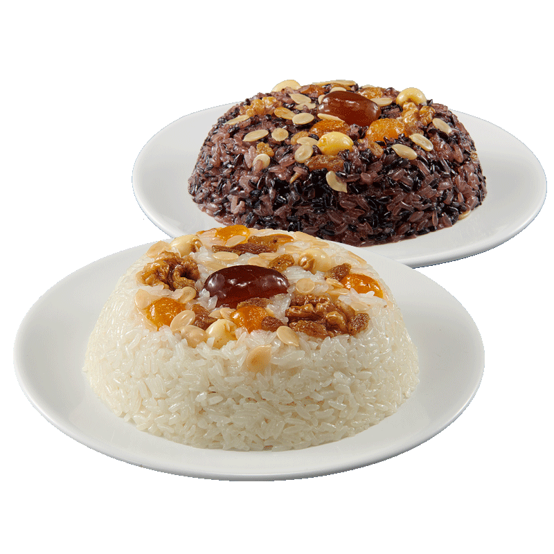 五芳斋八宝饭糯米饭血糯米传统方便米饭含坚果早饭速食食品甜米饭