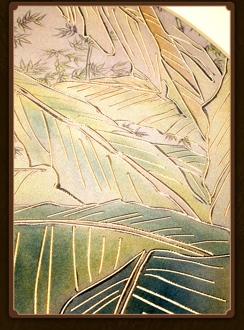 铜雕画《闲趣图》手工錾刻新中式装饰画客厅书房玄关画家居壁画