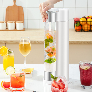 4度苏打水机气泡机家用气泡水自制碳酸饮料打气制作机汽水机shang