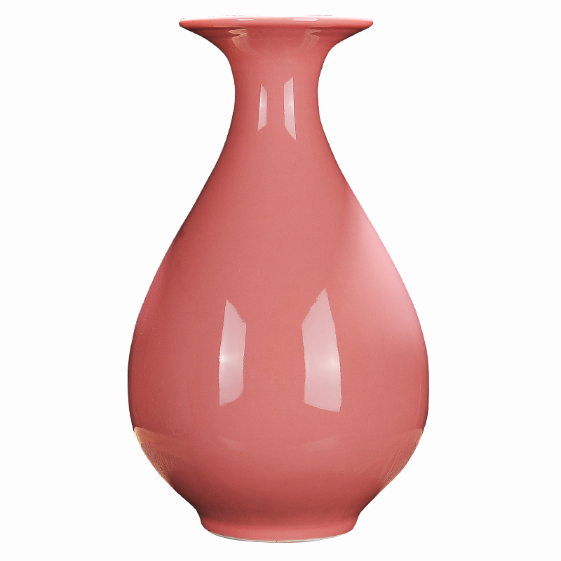 Jingdezhen ceramics flower vase modern Chinese style household creative process wine sitting room adornment small place