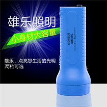 LED household rechargeable flashlight gift strong light camping portable with lighting small mini flashlight