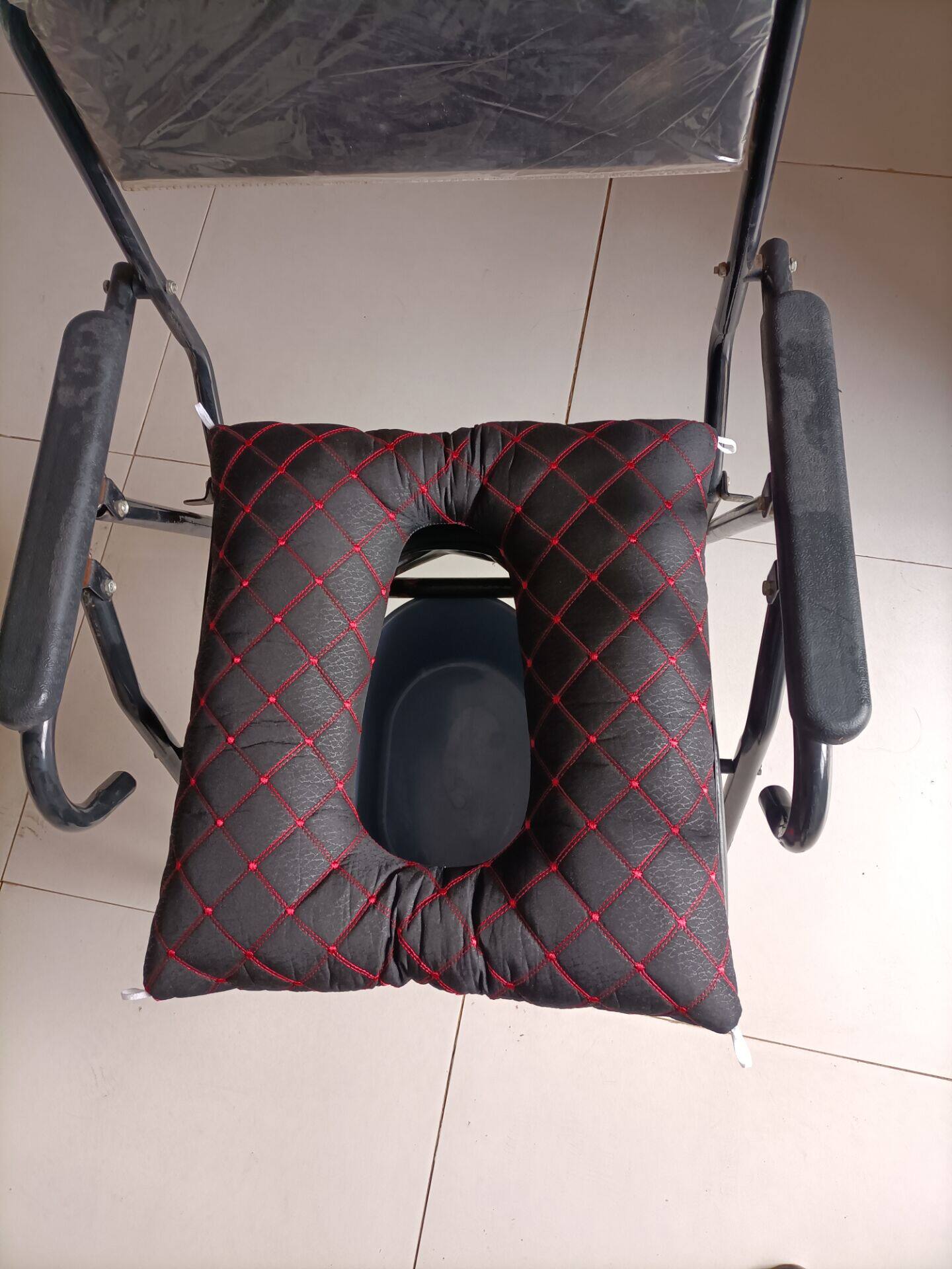 轮椅坐便椅坐垫大号家用卧床老人防褥疮臀部防压疮座垫痔疮减压垫