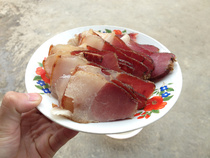 Guizhou specialty smoked bacon homemade pork belly two knives fat thin bacon smoked meat 500g shot 2 kg