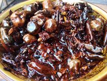 Guizhou specialty Shuicheng lamb powder coarse oil chili chunks chili crispy chili powder seasoning Ready-to-eat 250g