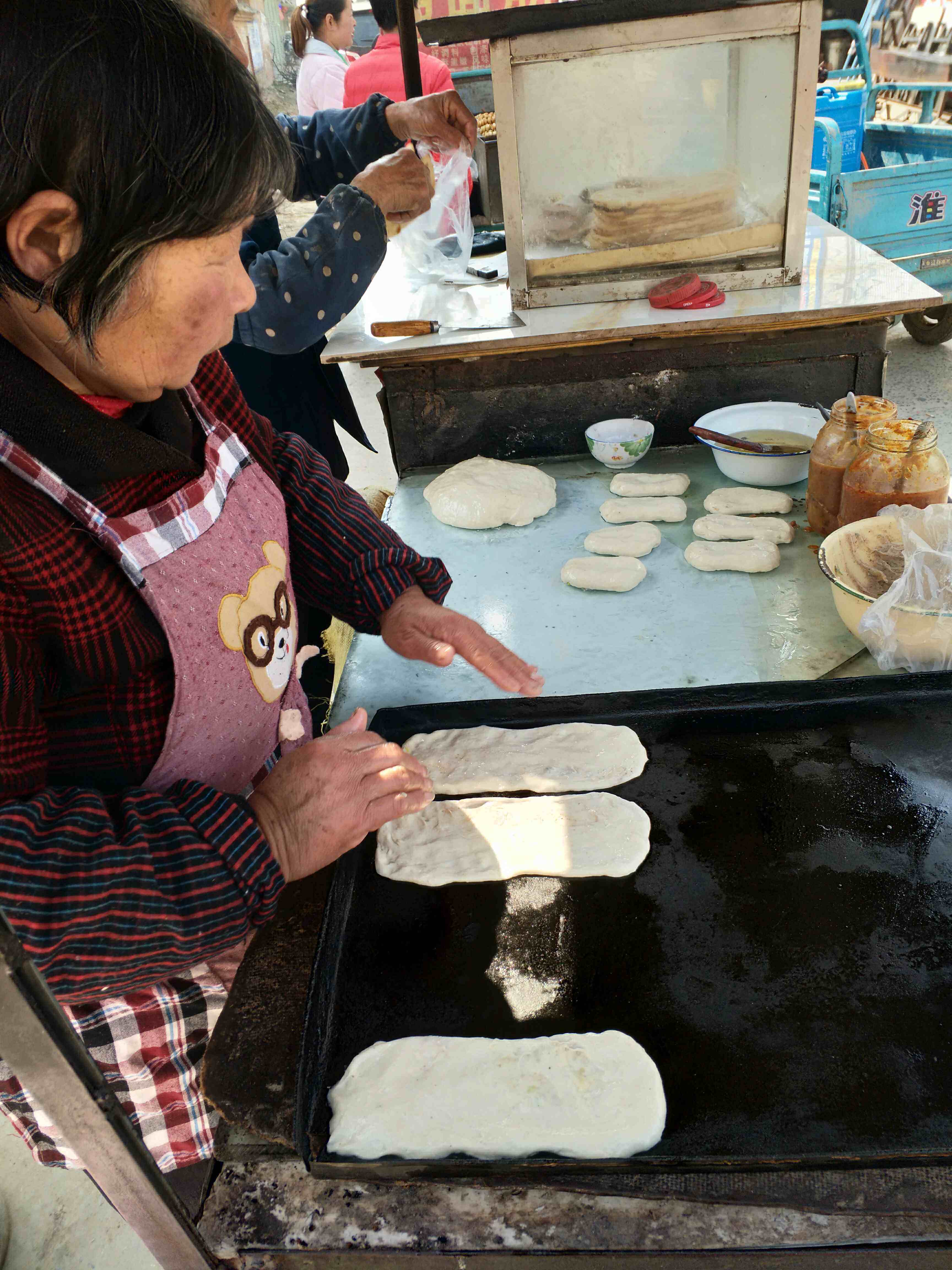 安徽阜阳特产 油酥馍烧饼馍锅巴馍展沟锅巴5个装