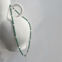 LHWindsor Windsor jewelry summer reverie turquoise baroque pearl necklace female niche choker tide