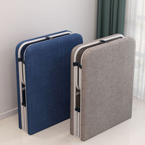 Ruile hard-board folding bed single bed reinforced two-fold wooden board bed office simple lunch bed portable