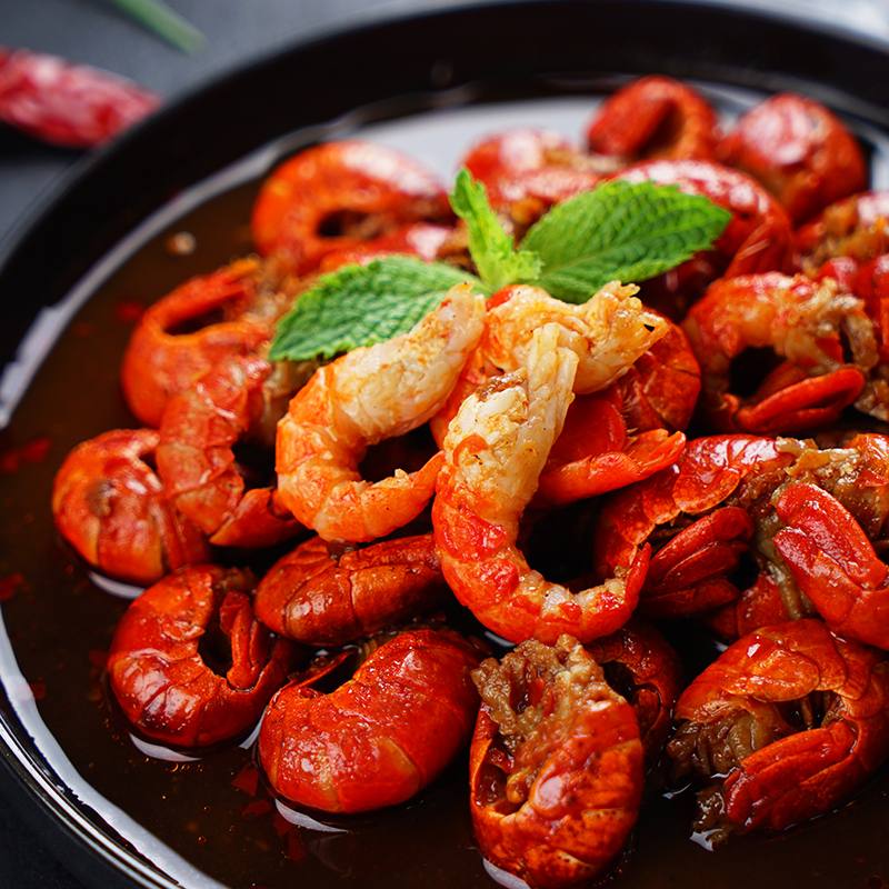 拍7件大希地麻辣小龙虾尾252g7