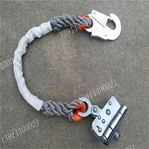 Nylon rope locking rope locking descent control device anti-fall locking locking device