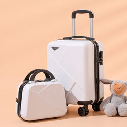 Small suitcase 203040cm Spring and Autumn Airlines boarding case 16-inch men's and women's trolley travel code suitcase