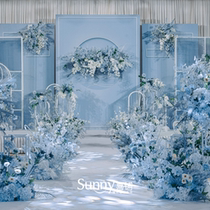 Sunny happy wedding planning designers light and luxurious custom wedding-find a land