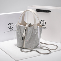 Shanghai Guest for evacuation clearance Outlets Outlets Ouelts Flagship Special Price Shop Ole inlaid with hand bucket bag