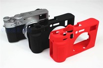Suitable for Fuji X100V camera bag soft shell protective cover Silicone cover photography bag waterproof and anti-fall leather bag