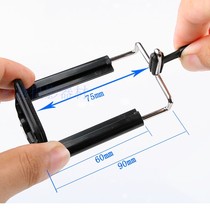 Tripod Mobile phone adapter Selfie artifact rod clip Camera holder Camera fixed mobile phone gimbal bracket