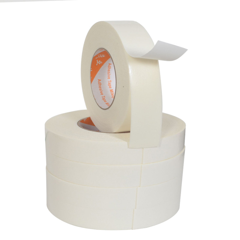 强力泡棉双面胶带高粘海绵加厚广告固定胶贴墙办公用白色泡沫胶带