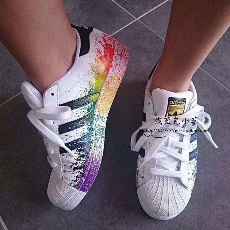 кроссовки Adidas Superstar LGBT D70351 кроссовки Adidas Superstar LGBT D70351