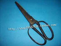 Chinese time-honored brand Shanghai famous trademark Wang Dalong pure hand forging 2# Wei scissors rubber scissors