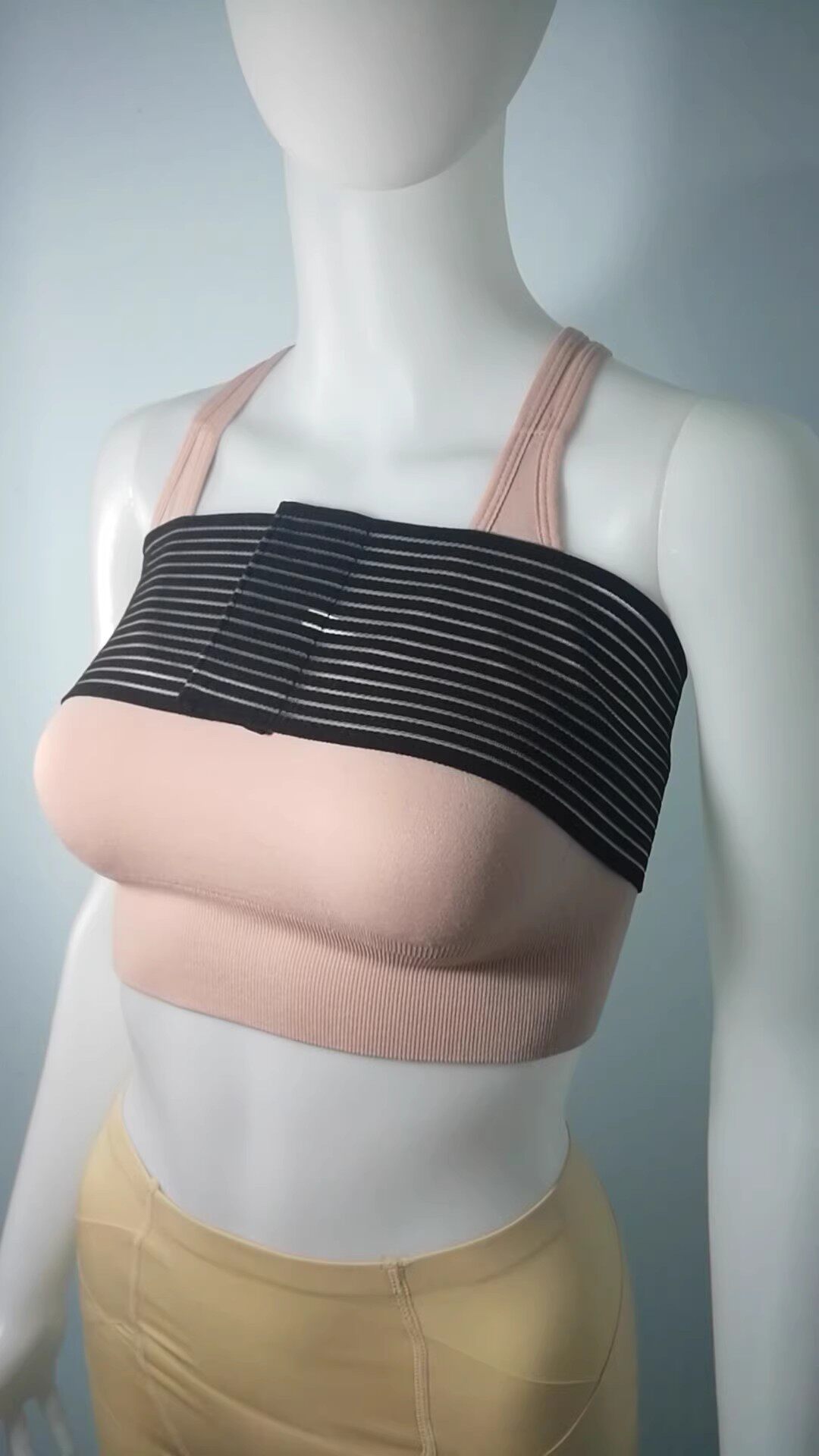 假体隆胸术后内衣脂肪填充固定加压束胸绷带收副乳丰胸定型束乳带