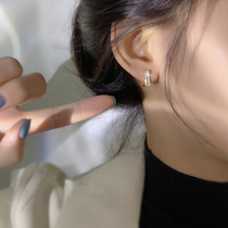 Earrings 2021 New wave square earrings Ears Nails Female Autumn Winter Refined Rose Gold Temperament Superior Ear Accessories