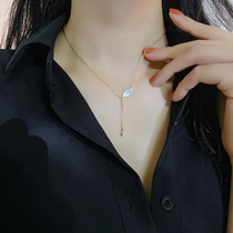 The Angels Eye Necklace 2022 new female summer chain red high - ranking small number 18k titanium steel does not decline