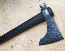 Hand forged and beaten Indian axe bearing steel axe outdoor axe campground Tomahawk outdoor Indian Tomahawk