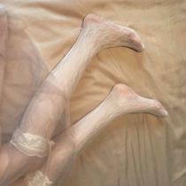 Socks women soft fabric lace Starry Sky stockings women thin long tube over the knee lolita high tube yoga women Summer sexy