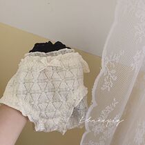 Chic gentle cream color sweet girl soft glutinous low waist briefs comfortable and breathable