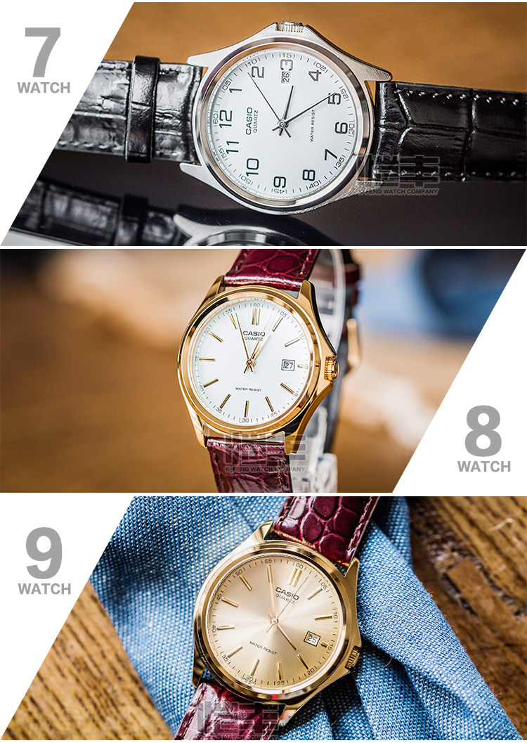 【卡西欧mtp-1183a系列日韩品牌表mtp-1183g-7a】卡西欧(casio) 简洁