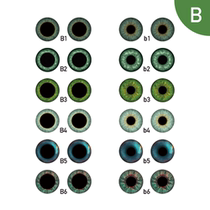 (Memeballs CASMO) blythe small cloth eye piece of cloth eye sheet custom live-action wind glass eyepiece Bb group