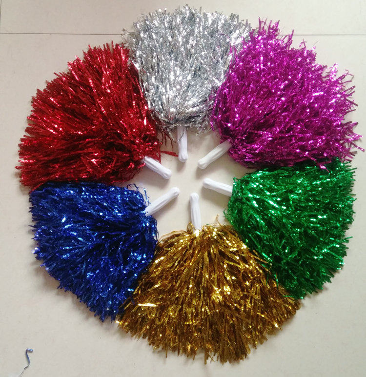 儿童啦啦花球啦啦队手花彩球拉拉队花球幼儿园花穗啦啦操花球道具