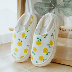 Confinement shoes, spring and autumn style, postpartum feeling, breathable cotton slippers, women's summer thin non-slip soft-soled home shoes