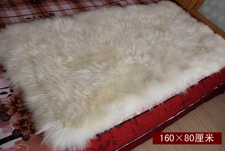 双人羊皮褥子保暖防寒皮毛一体单人羊毛床垫皮褥子中老年羊毛毯子