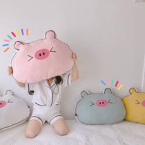 Cute girl cute pig car pillow ins wind girl heart pig Sofa pillow pillow doll toy