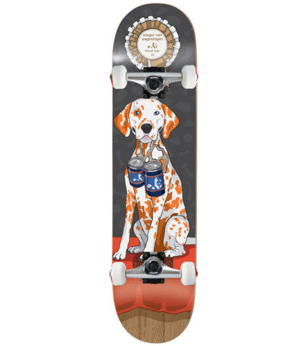 海外代购 滑板 enjoi 小狗卡通组装 个性 专业 四轮 单翘板成人