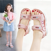 Next alice childrens sandals 2021 summer new Korean edition girls soft bottom non-slip princess baby beach shoes