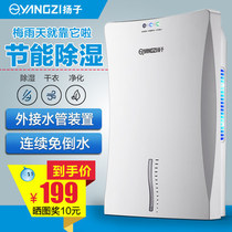 Yangtze dehumidifier household mute pumper basement dehumidifier moisture absorber dryer back south day