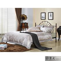 Jingda export European-style American design environmental protection formaldehyde-free single double high-end high-quality wrought iron bed 15 meters