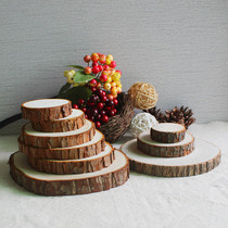 Round DIY painting handmade rings Nordic ornaments Decorative decorative materials Fir pine film shooting props