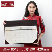 2021 big class desk pad Business office notebook desktop calendar Calendar desk custom creative mouse pad Business notebook desk event Big class notepad Plan this style Ox calendar book Large size