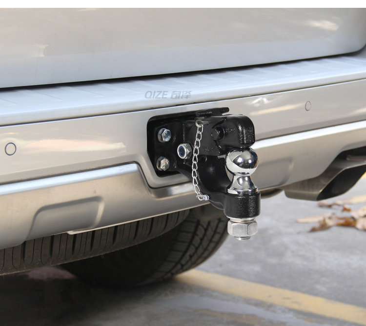 汽车改装拖车钩兰德酷路泽三菱v31 猎豹哈弗h9拖车钩流氓钩牵引钩