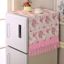 Single door refrigerator dust cover double Open Door refrigerator towel storage bag drum laundry hood microwave cover towel