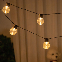 Solar LED solar bulb string G50 ball Edison retro decoration Christmas holiday decorative light bulb