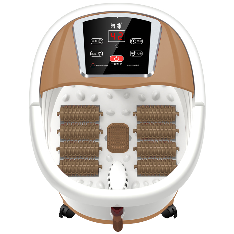 朗康足浴盆加热按摩足浴器泡脚桶泡脚器泡脚盆足疗数码恒温洗脚盆产品展示图5