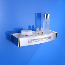 German contemporary bathroom high-end 304 stainless steel single-layer toilet rack bathroom storage rack bathroom corner frame