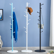 Simple coat rack Floor hanger Living room bedroom clothes hanging clothes fashion creative Wrought iron storage rack Simple and modern