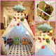 Children's small tent play house baby toy house girl indoor Indian princess room home child reading corner Children's small tent play house baby toy house girl indoor Indian princess room home child reading corner