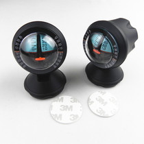 Modified car slope meter level balance meter adjustable angle balance meter guide ball car compass