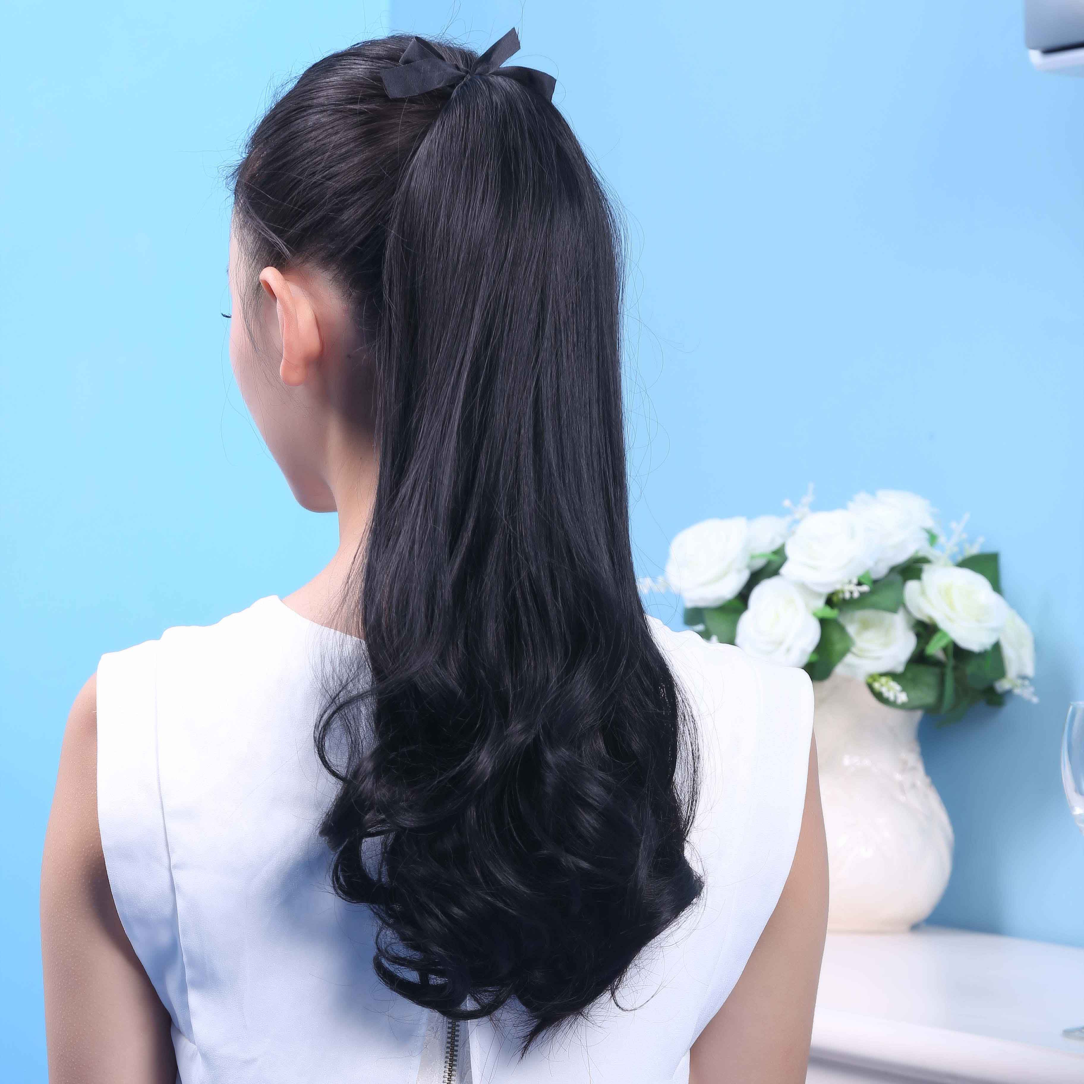 为什么随手扎的马尾,总比刻意扎的好看?