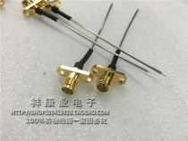 RF RF COAXIAL CABLE-1 SEMI-rigid WIRE SMA-KB1 SMA-KF METAL STEEL cable 1 2MM SEMI-RIGID WIRE